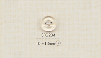 SFG234 BOTONES DAIYA Botón Transparente De 4 Orificios DAIYA BUTTON