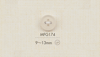 MFG174 BOTONES DAIYA Botón Transparente Mate De 4 Orificios DAIYA BUTTON