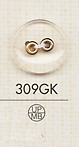 309GK Botón De Plástico Simple De 2 Orificios DAIYA BUTTON
