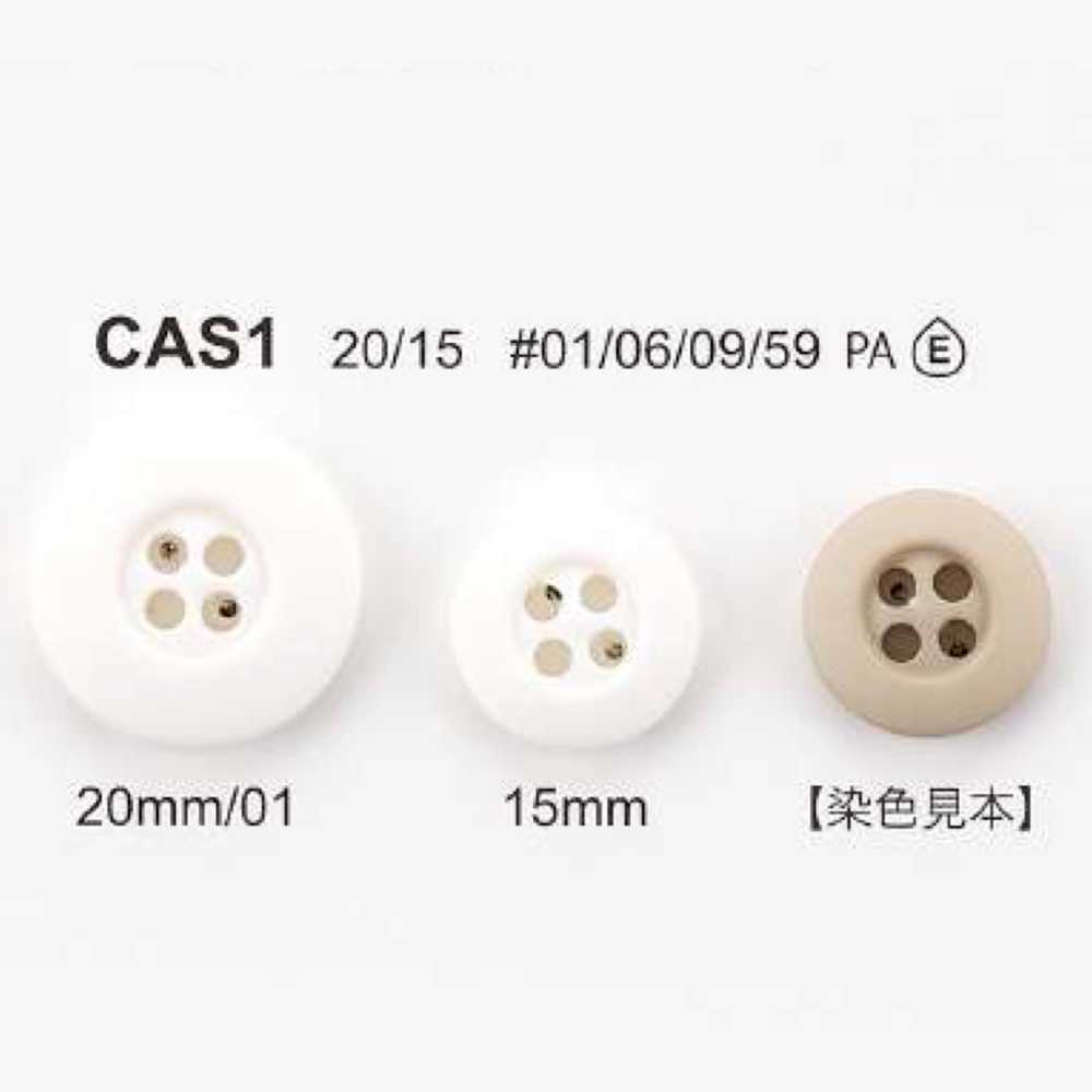 CAS-1 Botón De Bio-nailon De 4 Orificios IRIS