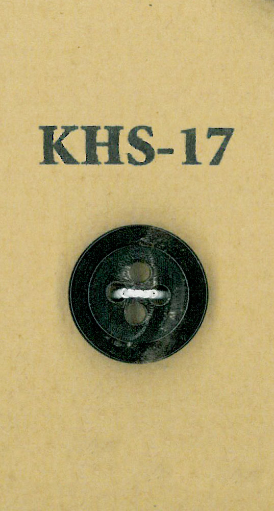 KHS-17 Botón De Cuerno Pequeño De 4 Orificios Buffalo Koutoku Button