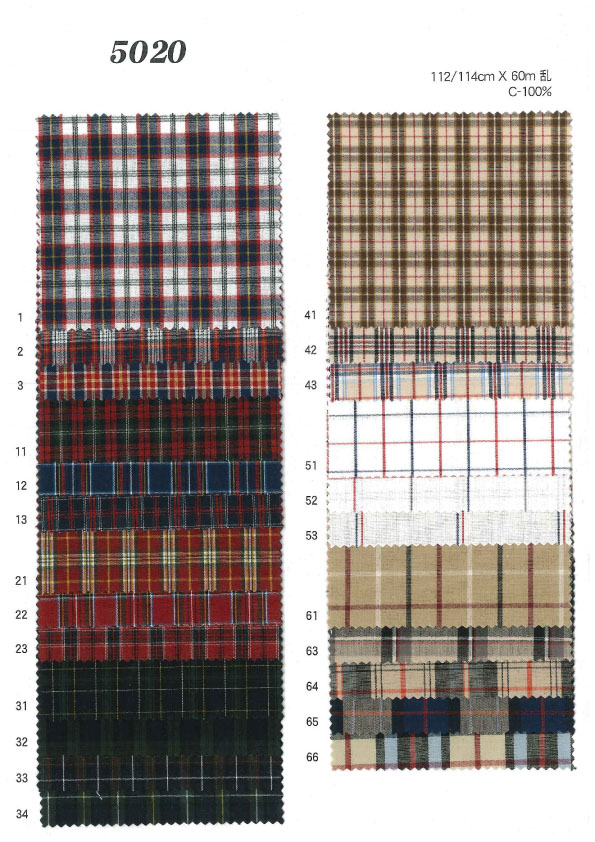 MU5020 Comprobación De Volcado[Fabrica Textil] Ueyama Textile