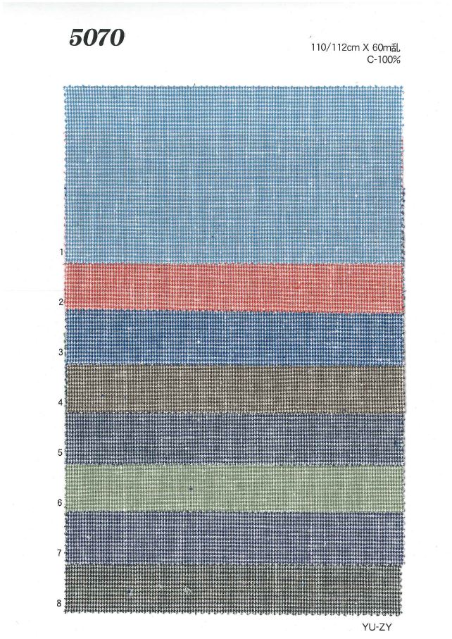 MU5070 Chorlito Con Pata De Gallo[Fabrica Textil] Ueyama Textile