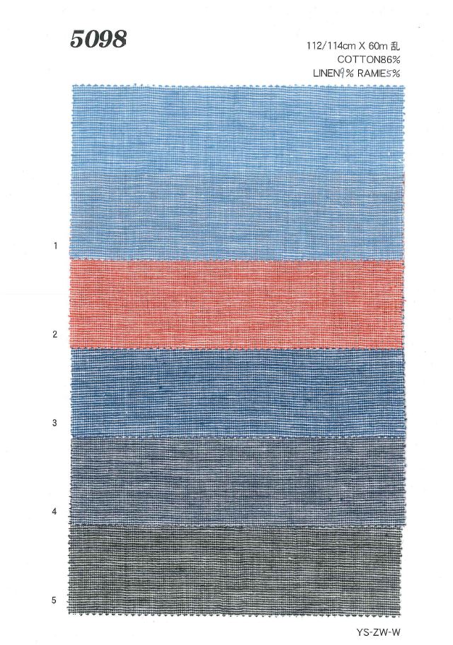 MU5098 Cepillo De Lino[Fabrica Textil] Ueyama Textile