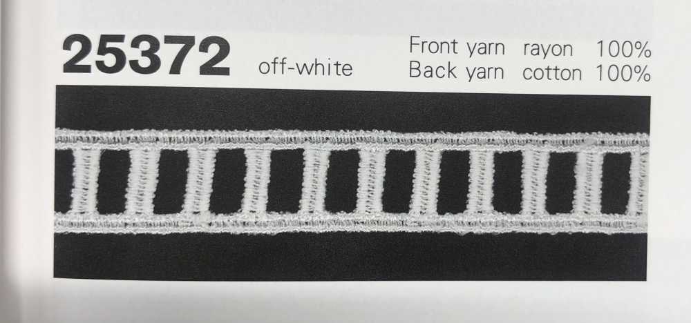 25372 Encaje Químico De Escalera[Cordón] Kyowa Lace