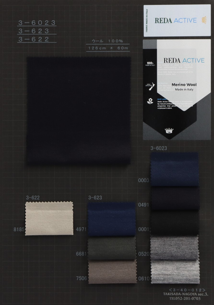 3-622 PONTE REDA ACTIVE Lana Lana[Fabrica Textil] Takisada Nagoya