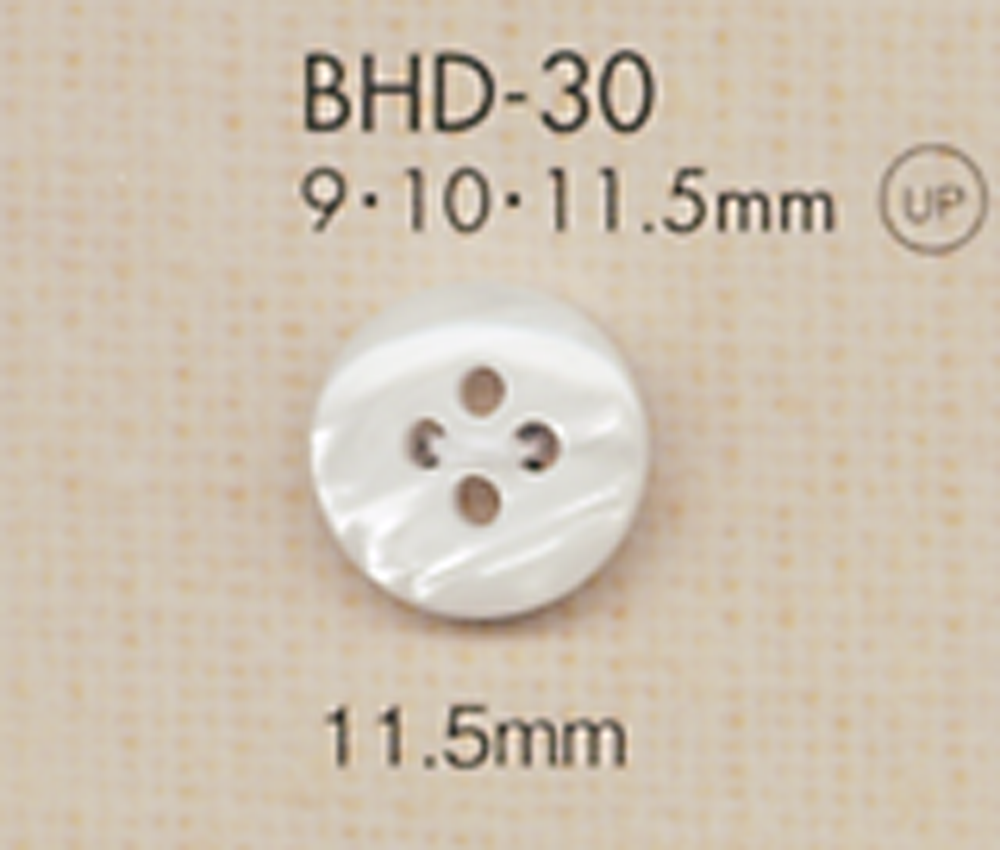 BHD30 BOTONES DAIYA Botón De Poliéster Tipo Concha De Río De Cuatro Orificios Resistente A Los Impactos DAIYA BUTTON