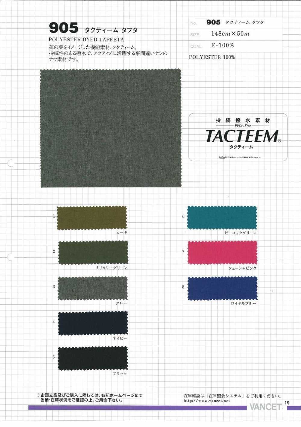 905 Tafetán Tactim[Fabrica Textil] VANCET