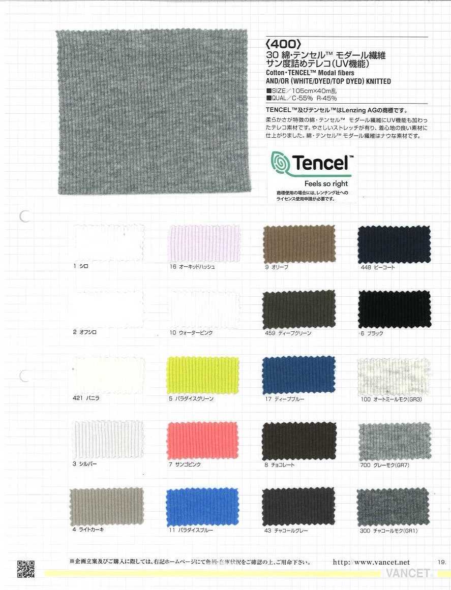 400 30 % Tereko (Función UV)[Fabrica Textil] VANCET