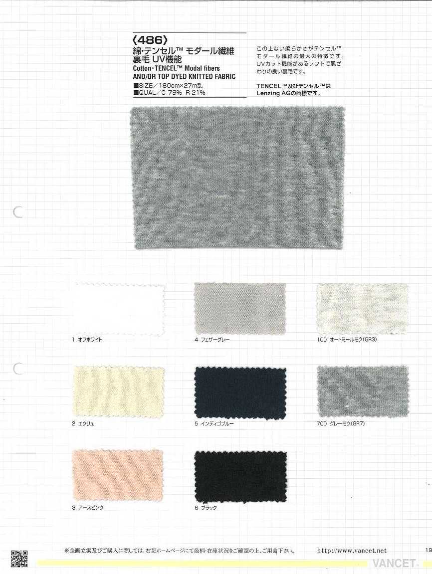 486 Algodón Modal Sun Fleece Función UV[Fabrica Textil] VANCET