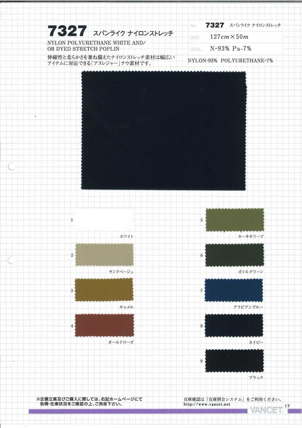 7327 Estiramiento De Nailon Similar Al Hilado[Fabrica Textil] VANCET