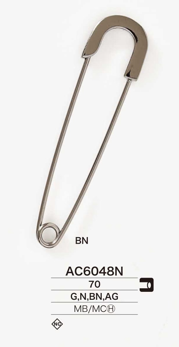 AC6048N Broche Para Colcha De Latón/fundición Alta[Otros artículos diversos] IRIS