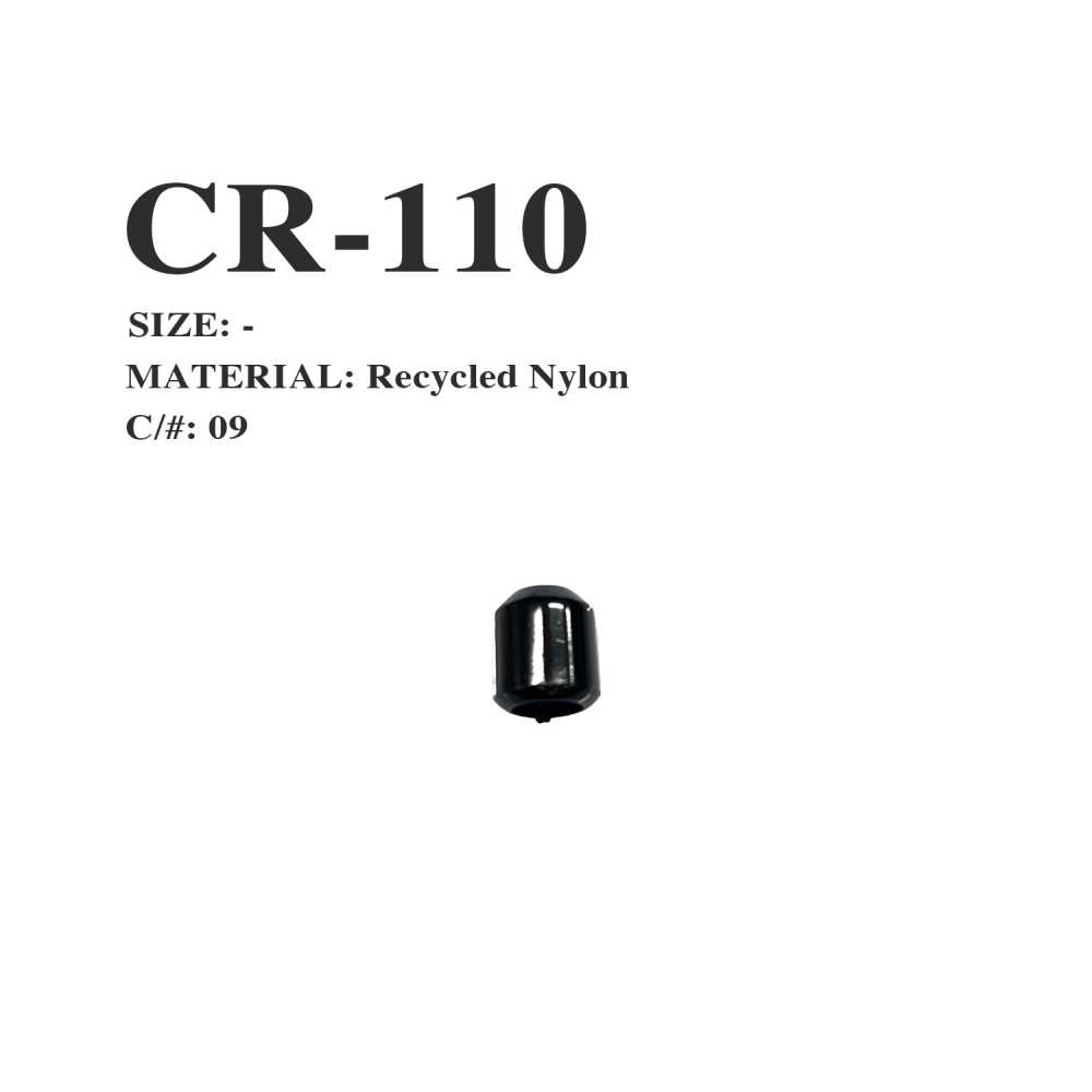CR-110 Extremo De Cuerda De Nailon De Red De Pesca Reciclada Cilíndrico[Hebillas Y Anillo] Morito