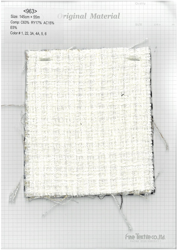 963 Slab Heather Check Tweed[Fabrica Textil] Textil Fino