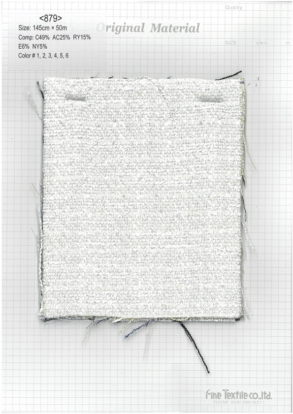 879 Lame Herringbone Fancy Tweed[Fabrica Textil] Textil Fino
