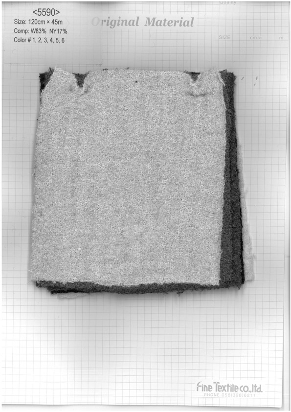 5590 Tweed De Lazo Suave[Fabrica Textil] Textil Fino