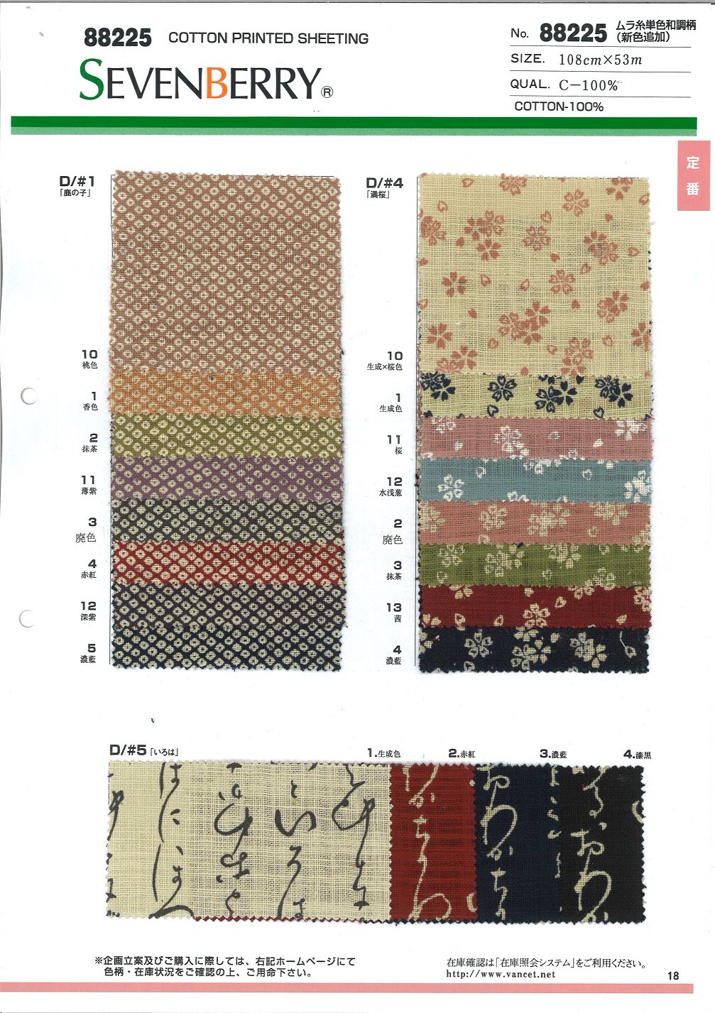 88225 Patrón De Estilo De Hilo Desigual Irregular[Fabrica Textil] VANCET