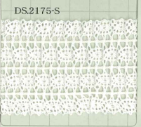 DS2175-S Puntilla Elástica Puntilla Con Volantes 48mm[Cordón] Daisada