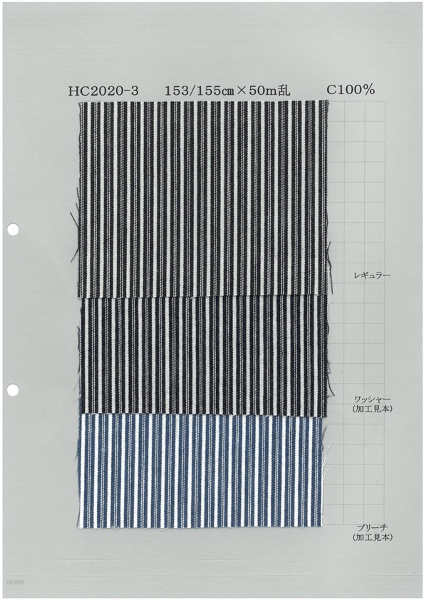 HC2020-3 Cuerda Indigo 《Nogal Americano》[Fabrica Textil] Textil Yoshiwa
