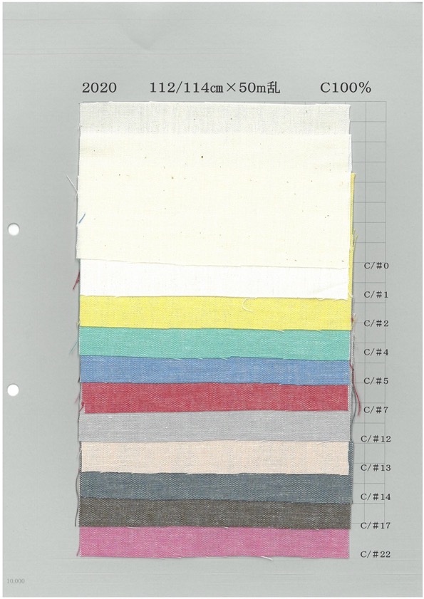 2020 Chambray De Color 20/1 Resistente A La Decoloración[Fabrica Textil] Textil Yoshiwa