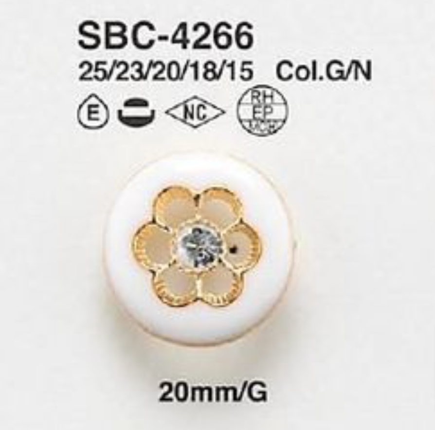 SBC-4266 Botón Combi Con Pies