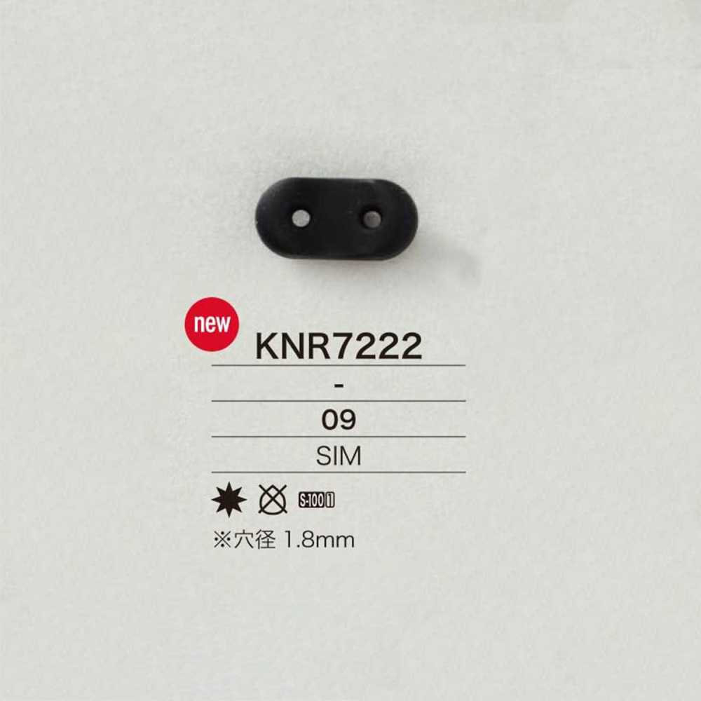 KNR7222 Hardware De Silicona Para Cordón De Nariz De Cerdo[Hebillas Y Anillo] IRIS