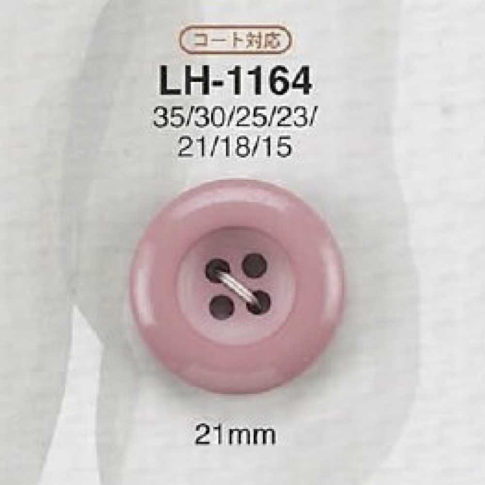 LH1164 Botón De 4 Agujeros De Resina De Caseína IRIS