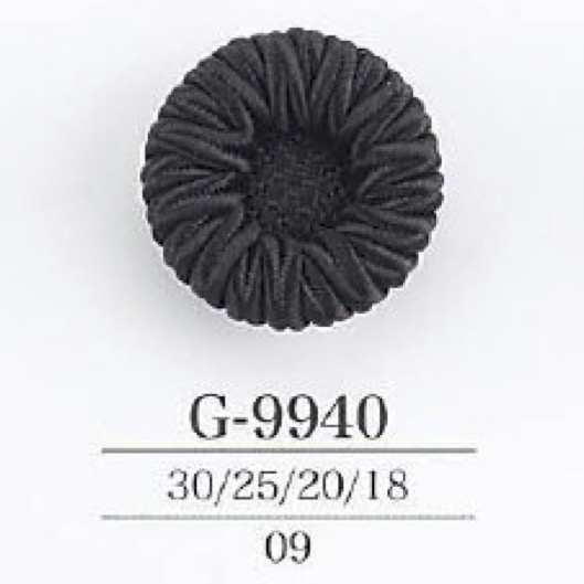 G9940 Botón De Pie De Túnel De Resina De Cordón/nylon IRIS