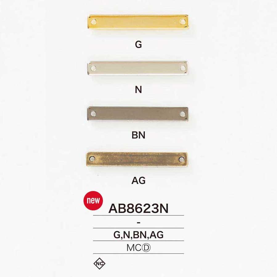 AB8623N Placa De Metal Cosida A Presión.[Mercancías Misceláneas Y Otros] IRIS