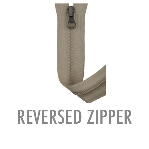 REVERSED-ZIPPER Cremallera En El Interior[Sistema]