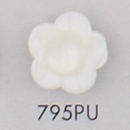 795PU Botón De Plástico Con Forma De Flor De 2 Orificios DAIYA BUTTON