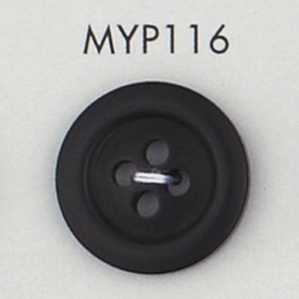 MYP116 Botón De 4 Agujeros De Resina De Poliéster DAIYA BUTTON