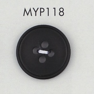 MYP118 Botón De 4 Orificios Con Borde De Resina De Poliéster DAIYA BUTTON