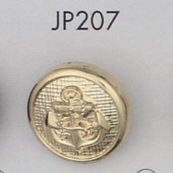 JP207 ABS樹脂製 メッキ釦[Botón] DAIYA BUTTON