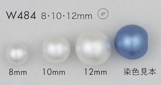 W484 Perla Redonda[Mercancías Misceláneas Y Otros] DAIYA BUTTON(DAIYA BUTTON)