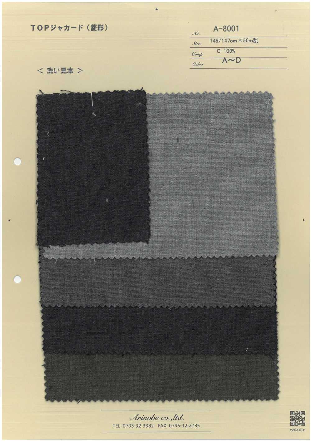 A-8001 TOP Jacquard (Rombo)[Fabrica Textil] ARINOBE CO., LTD.