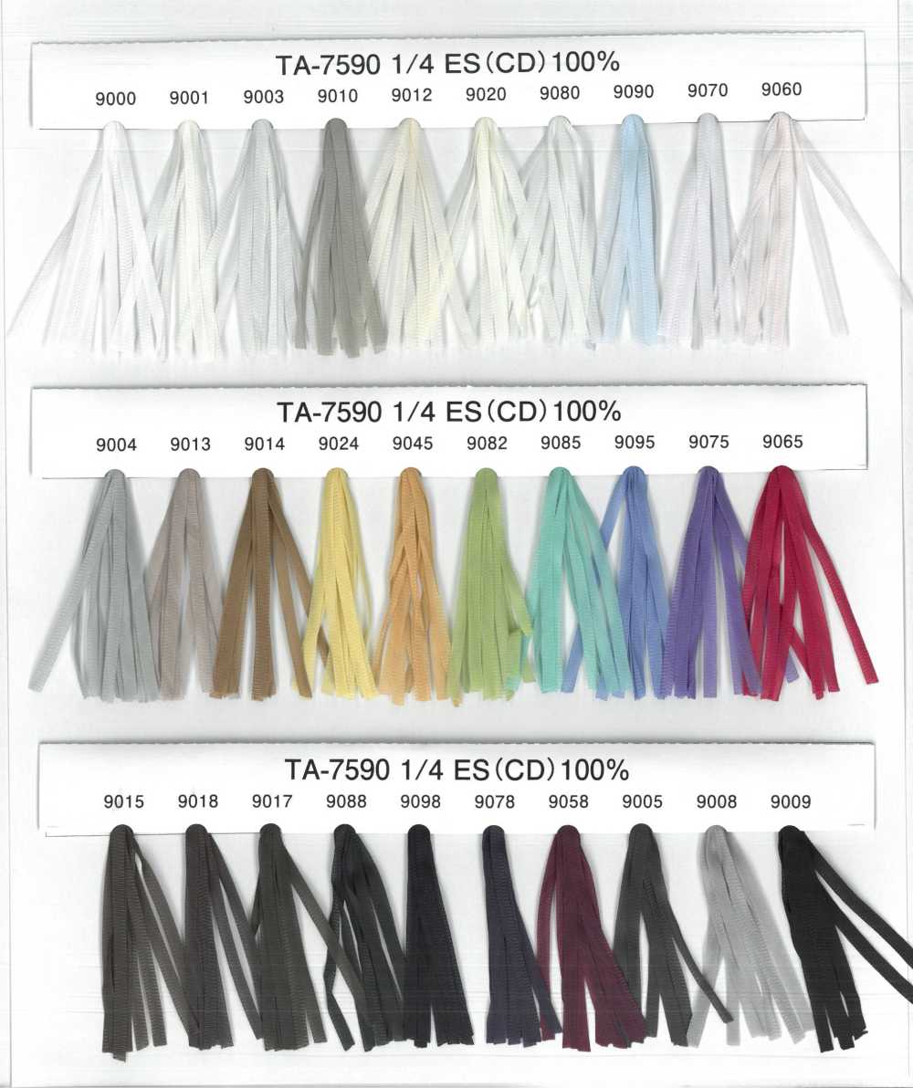 TA-7590 Hilo De Cinta De Hilo De Fantasía[Cordón De Cinta De Cinta] UNITED RIBBONS