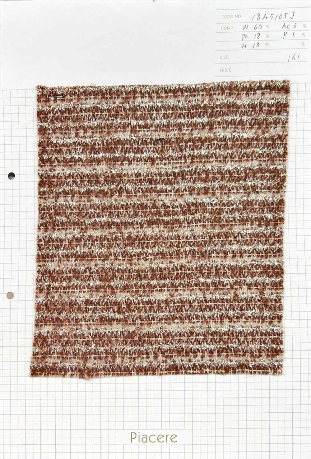 18A5105J Molde De Purpurina Elegante[Fabrica Textil] Piacere