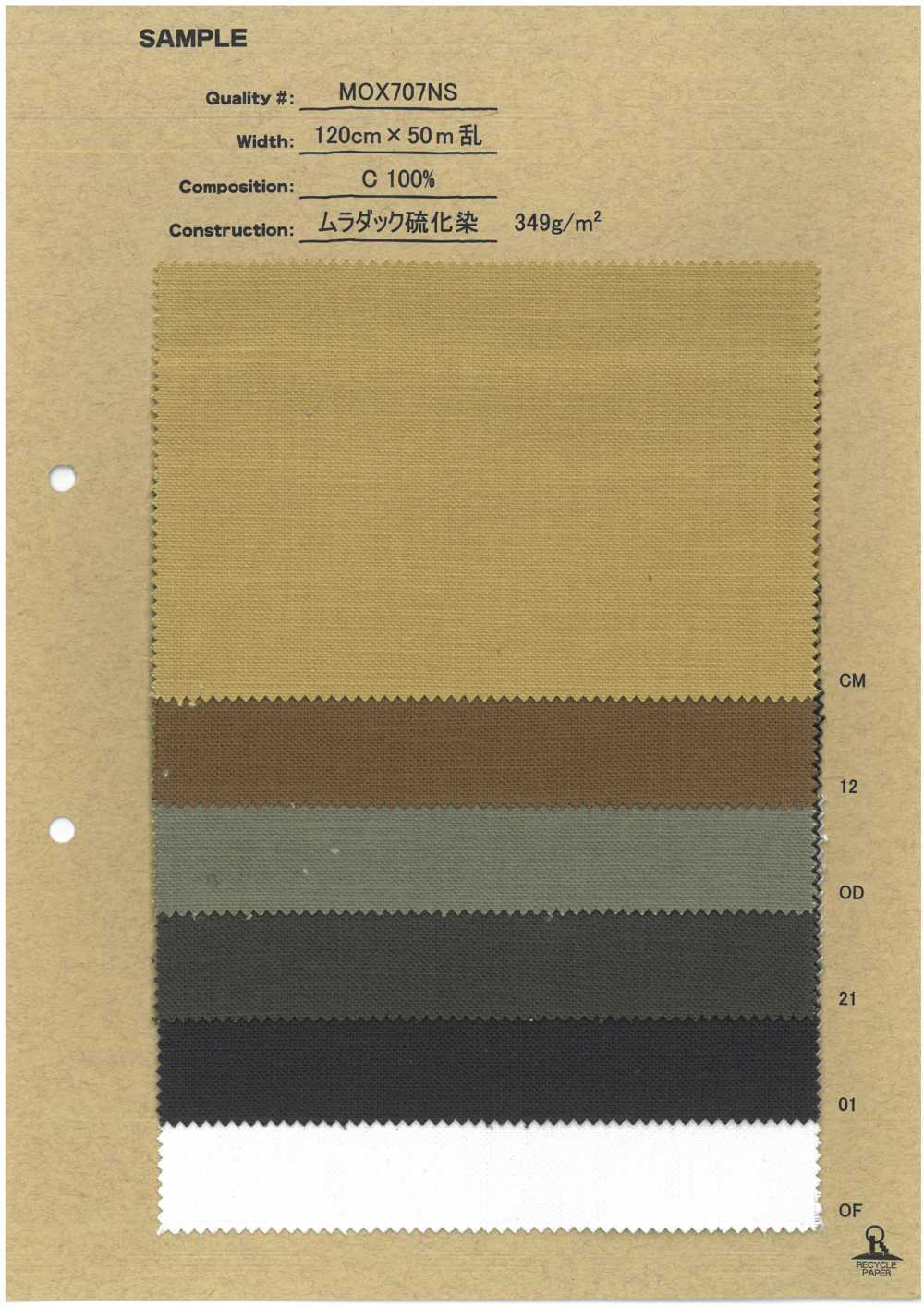 MOX707NS Tinte De Azufre Muradak[Fabrica Textil] Corporación Ryoyu
