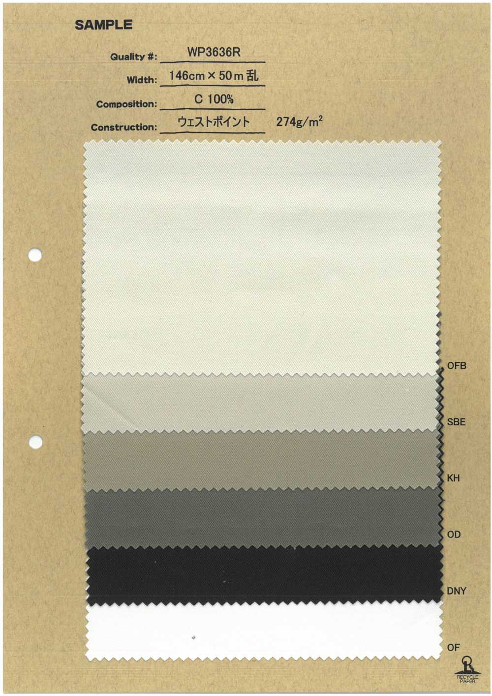 WP3636R Punto Oeste[Fabrica Textil] Sin Nombre