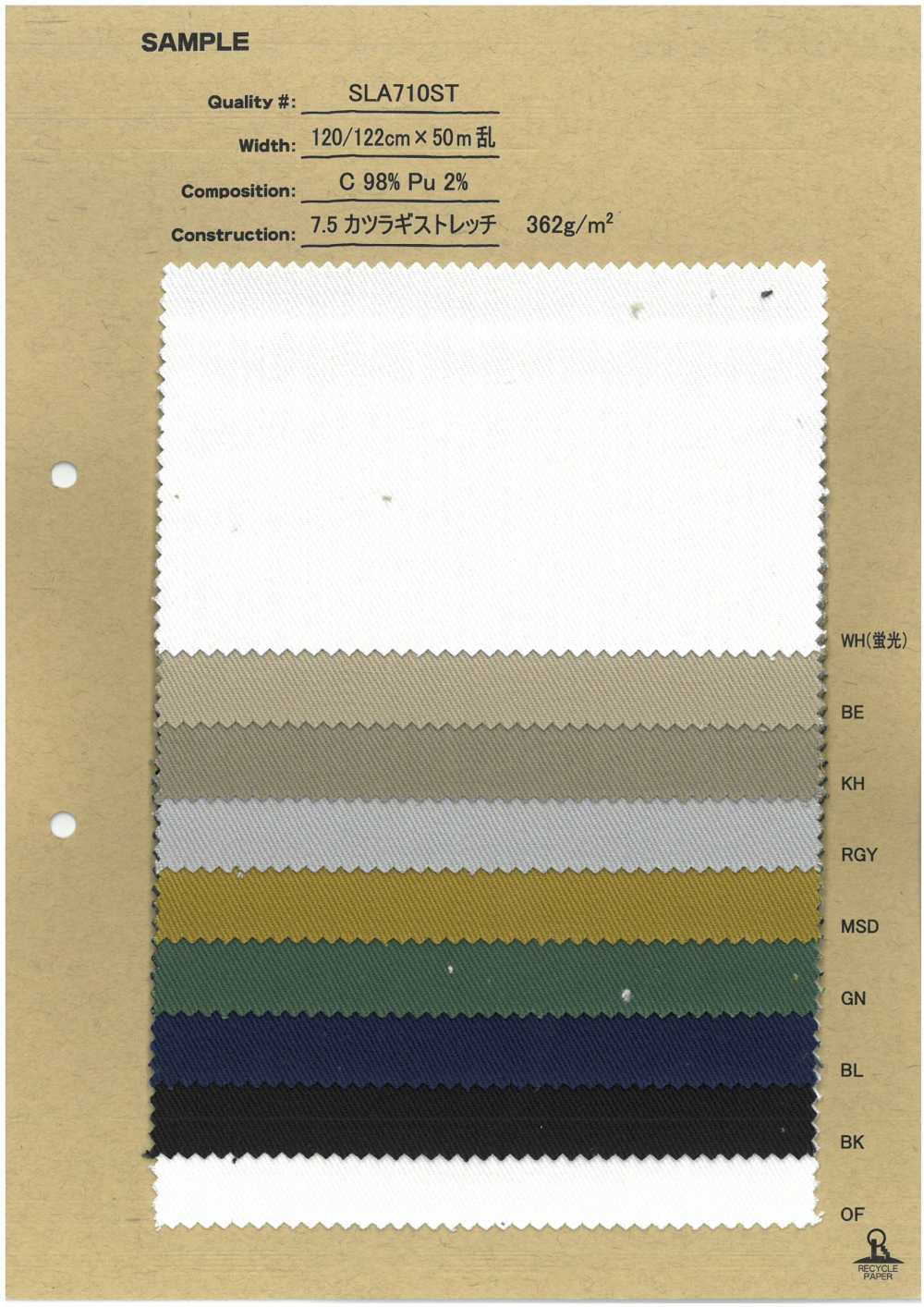 SLA710ST 7.5 Ejercicio De Estiramiento[Fabrica Textil] Corporación Ryoyu