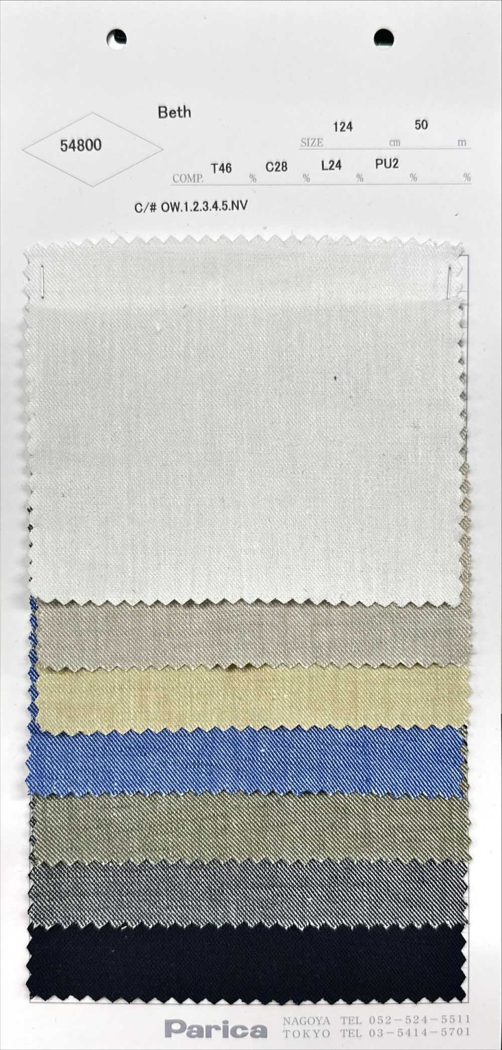 54800 Beth[Fabrica Textil] Parika