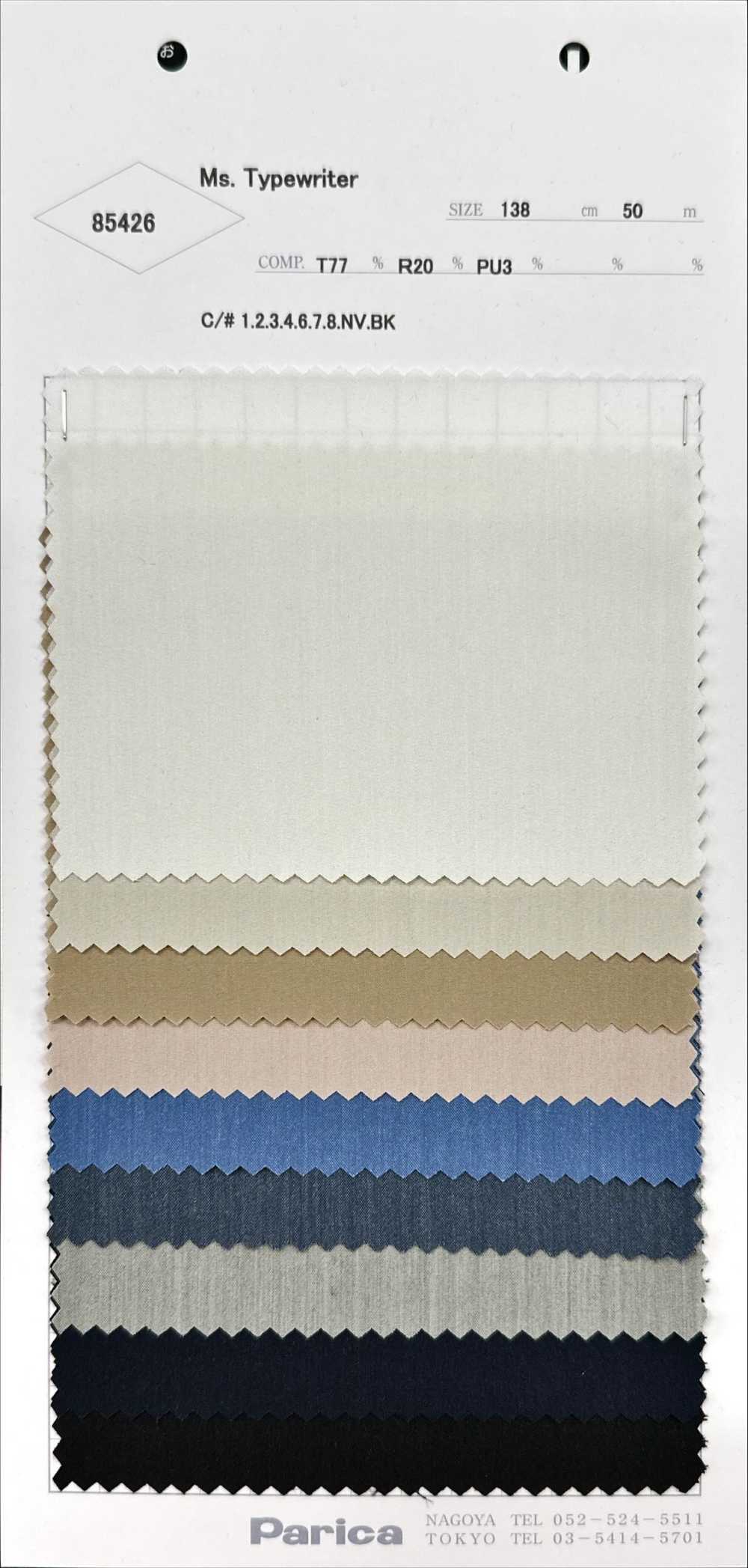 85426 Sra. Paño De Máquina De Escribir[Fabrica Textil] Parika