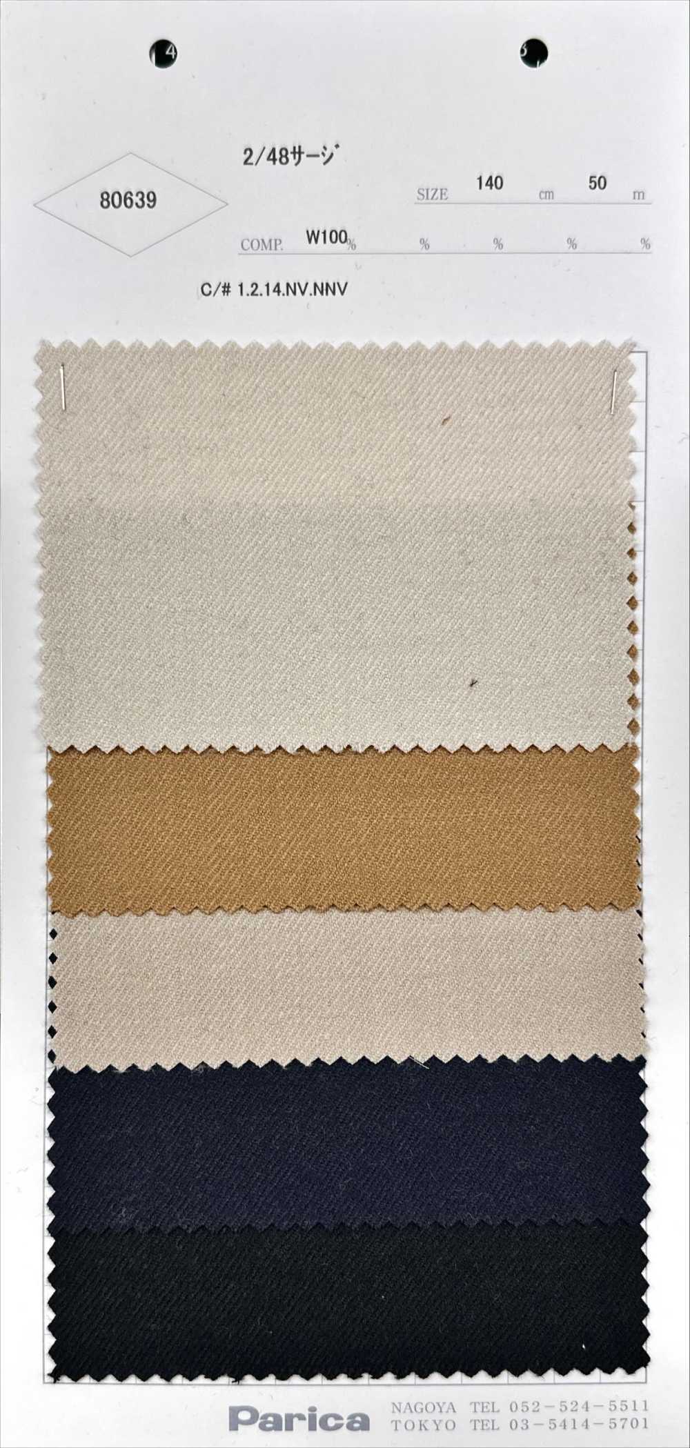 80639 2/48 Sarga[Fabrica Textil] Parika
