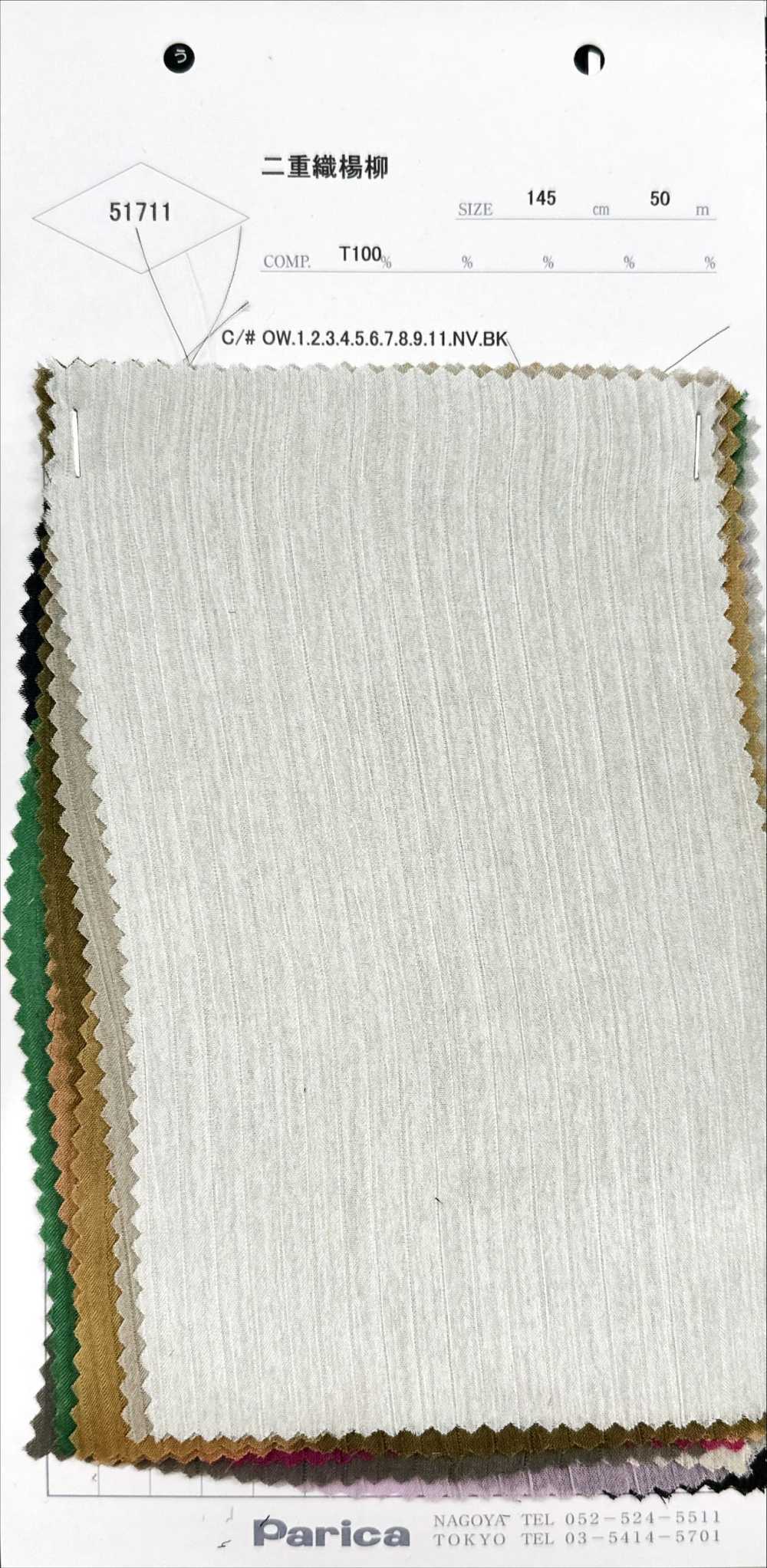 51711 Yoryu De Doble Tejido (Crepé Arrugado)[Fabrica Textil] Parika