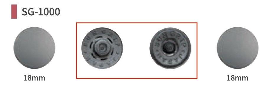 SG-1000-B/C Resorte/Perno SUNGRIP SG1000[Cierre A Presión/arandela Con Ojal] Kajitec