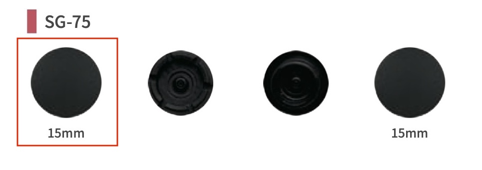 SG-75-A Cabezal SUNGRIP SG75[Cierre A Presión/arandela Con Ojal] Kajitec