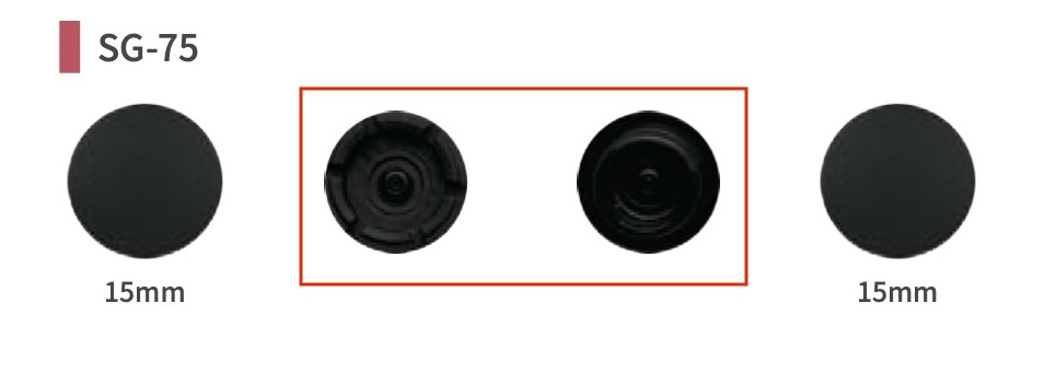 SG-75-B/C Resorte/Perno SUNGRIP SG75[Cierre A Presión/arandela Con Ojal] Kajitec