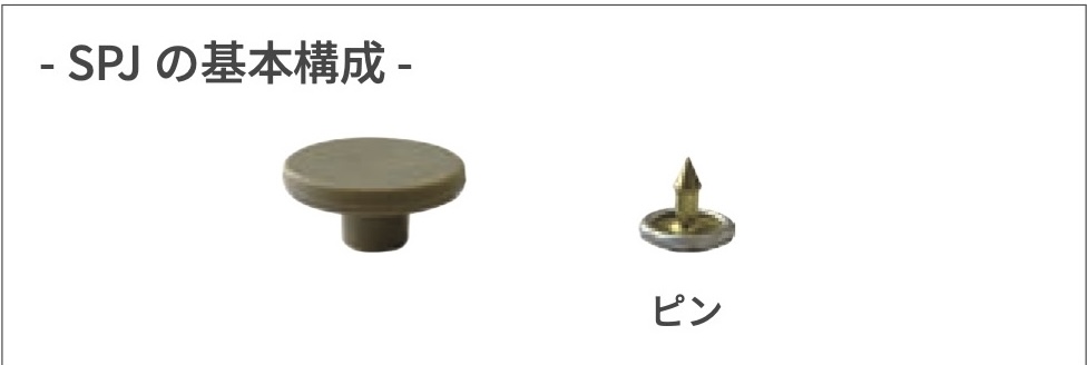 SPJ-17F Botón De Plástico Para Vaqueros Sun SPJ-17F[Cierre A Presión/arandela Con Ojal] Kajitec