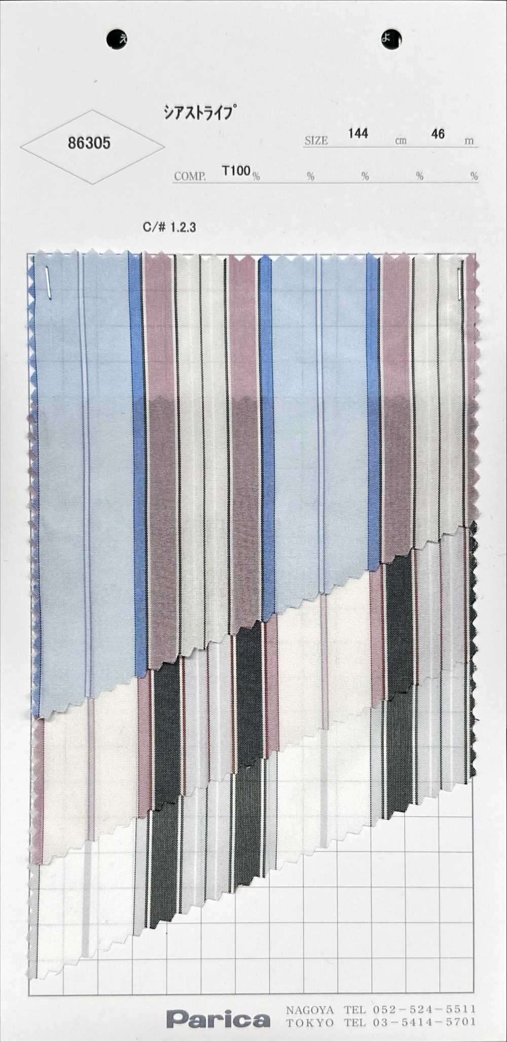 86305 Raya Transparente[Fabrica Textil] Parika
